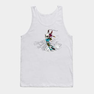 SKATING BLOODY RABBIT 04 Tank Top